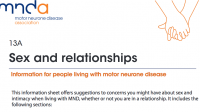 MNDA: Sex and relationships for people living with MND